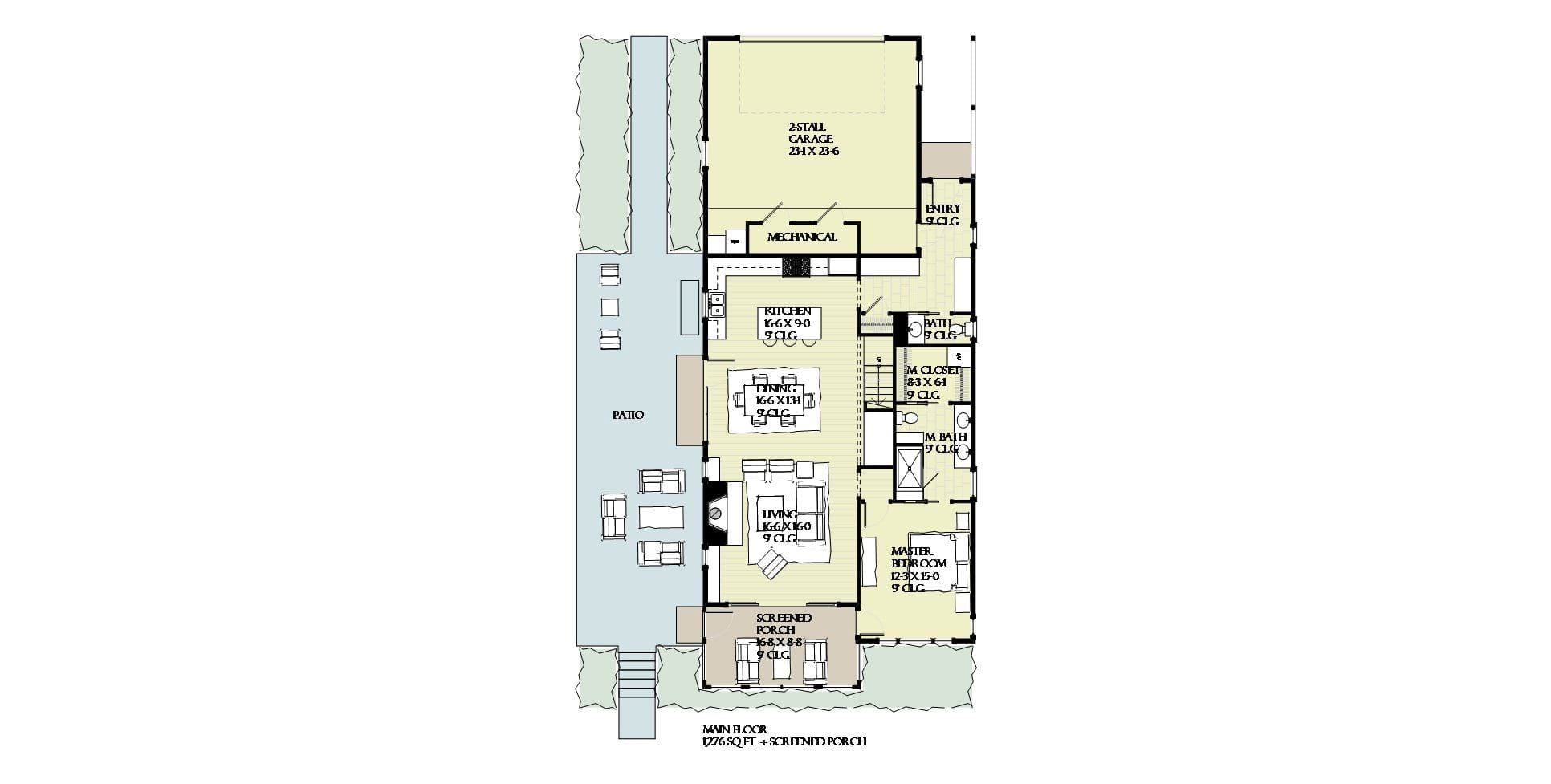 Cobia - Home Design and Floor Plan - SketchPad House Plans