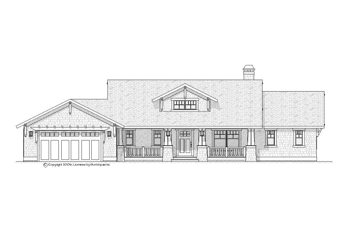 Copperwood - Home Design and Floor Plan - SketchPad House Plans