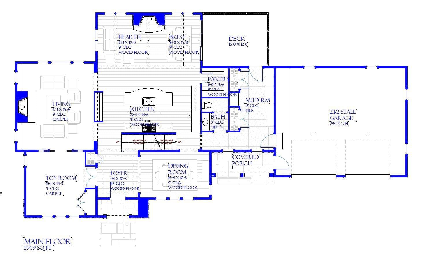 Cranbrook - Home Design and Floor Plan - SketchPad House Plans