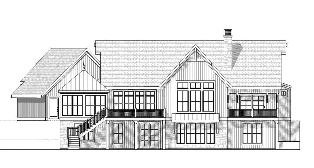 Crosswinds - Home Design and Floor Plan - SketchPad House Plans