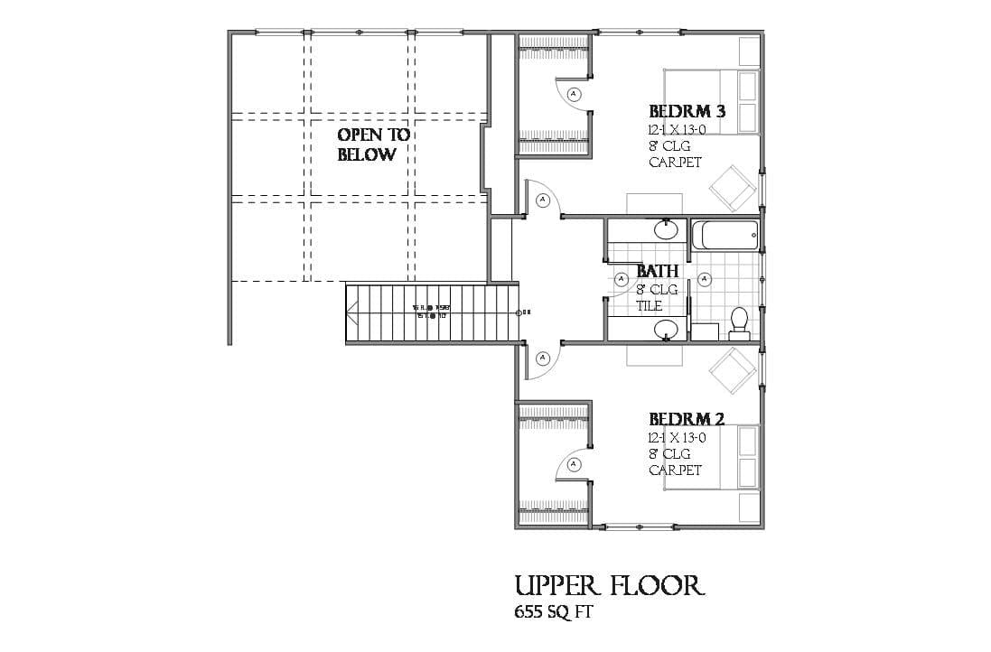 Darby - Home Design and Floor Plan - SketchPad House Plans