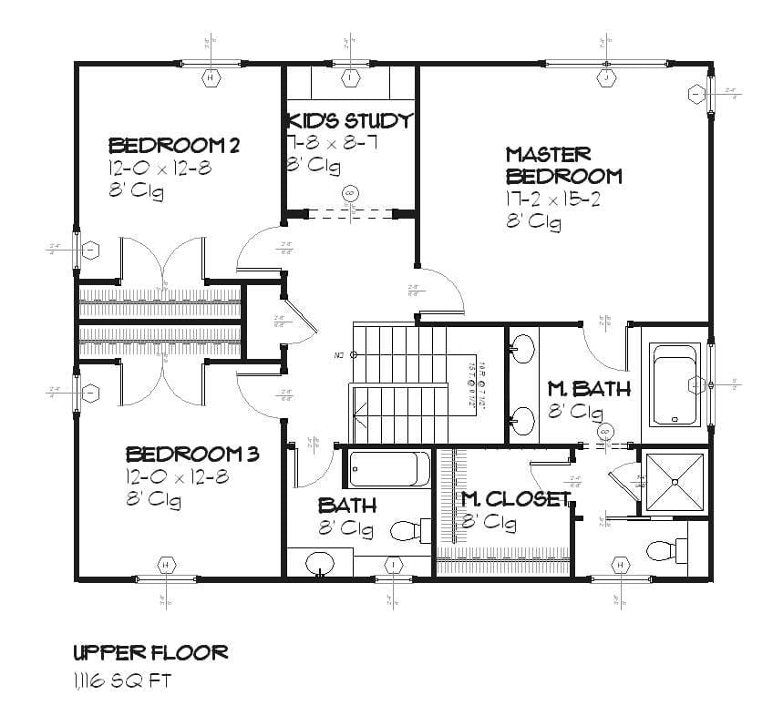 Diamond - Home Design and Floor Plan - SketchPad House Plans