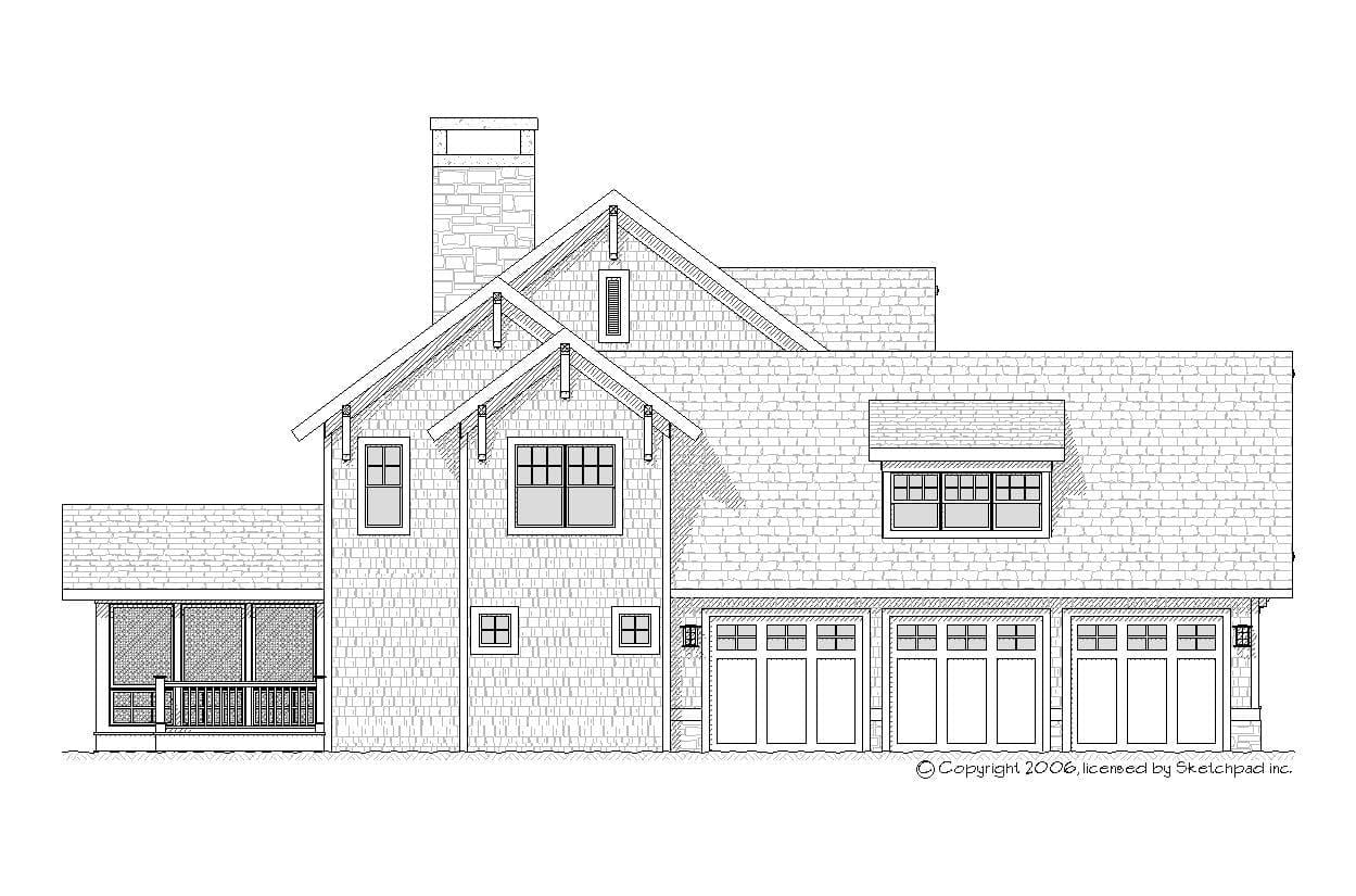 Dover - Home Design and Floor Plan - SketchPad House Plans