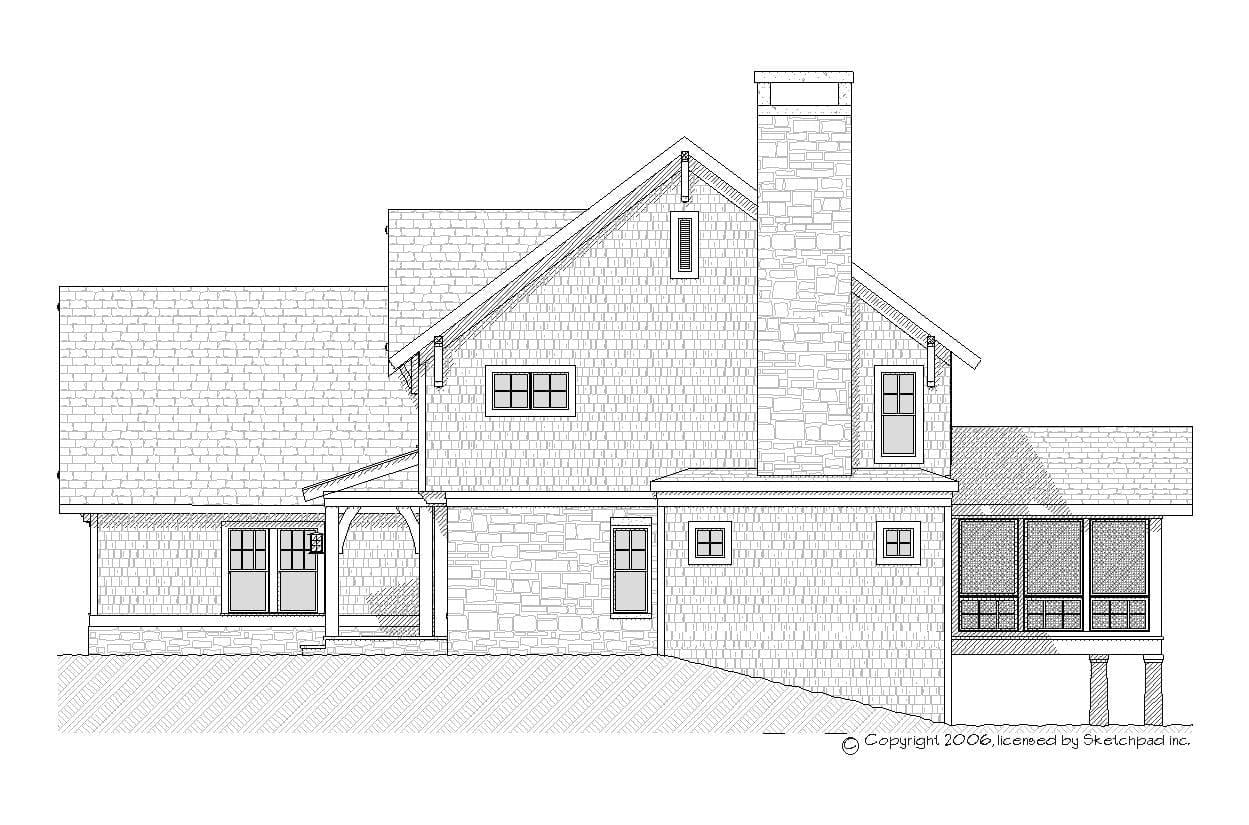 Dover - Home Design and Floor Plan - SketchPad House Plans