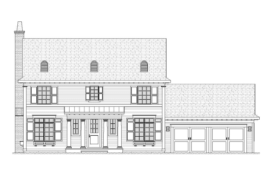 Eastlawn - Home Design and Floor Plan - SketchPad House Plans