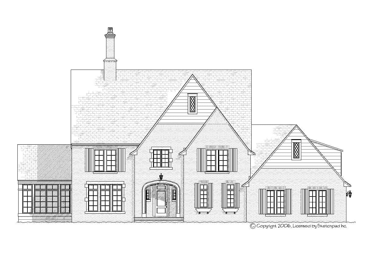 Georgia - Home Design and Floor Plan - SketchPad House Plans