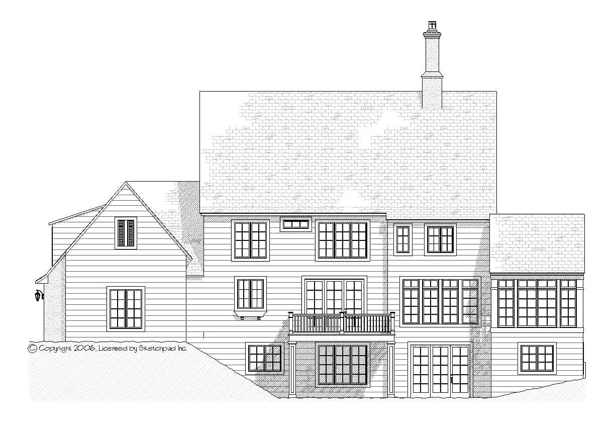 Georgia - Home Design and Floor Plan - SketchPad House Plans