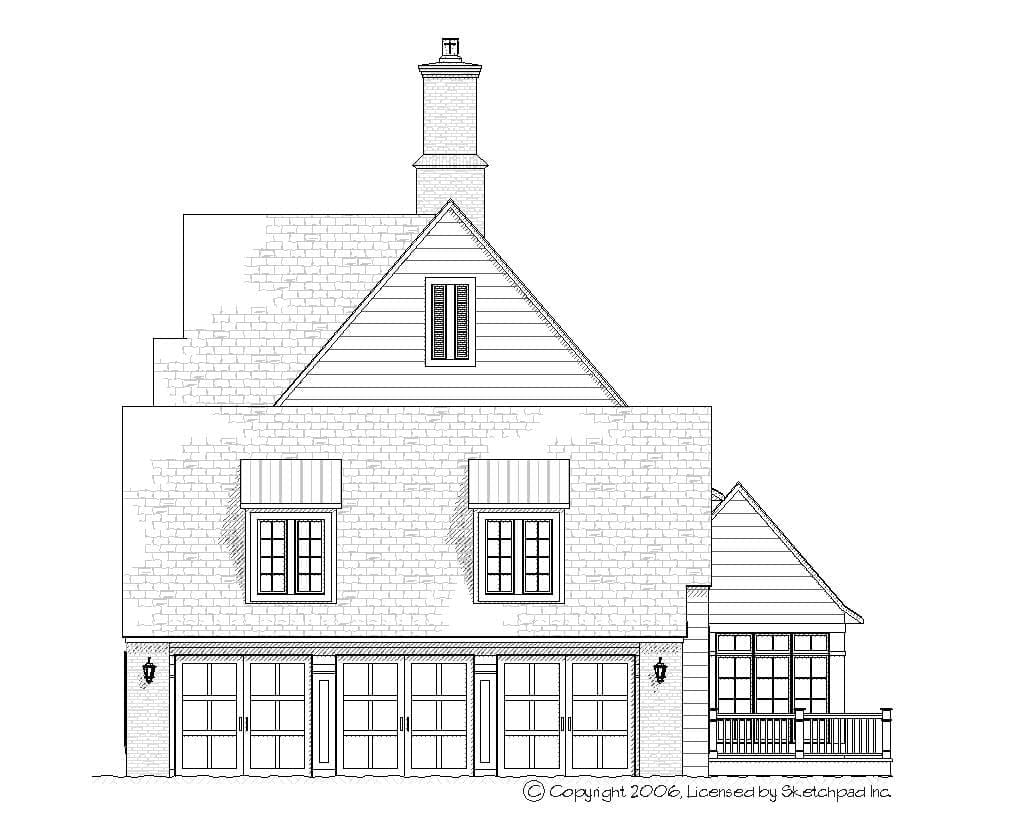 Georgia - Home Design and Floor Plan - SketchPad House Plans