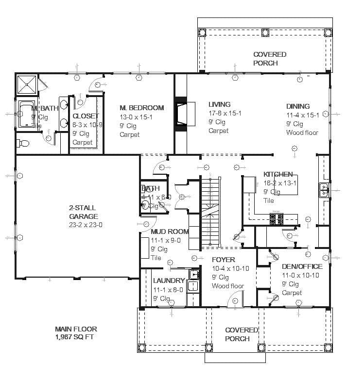 Giddings - Home Design and Floor Plan - SketchPad House Plans