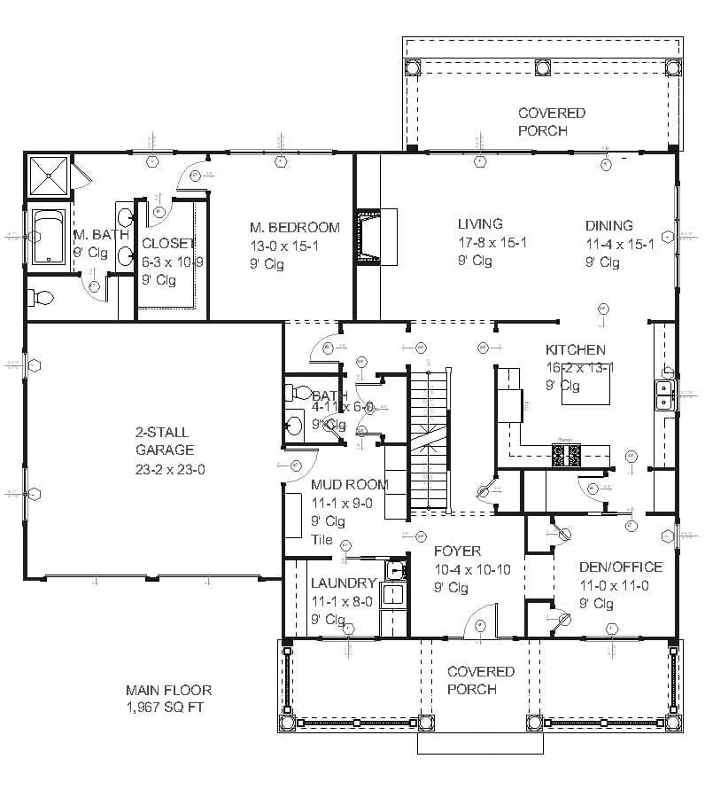 Gladstone - Home Design and Floor Plan - SketchPad House Plans