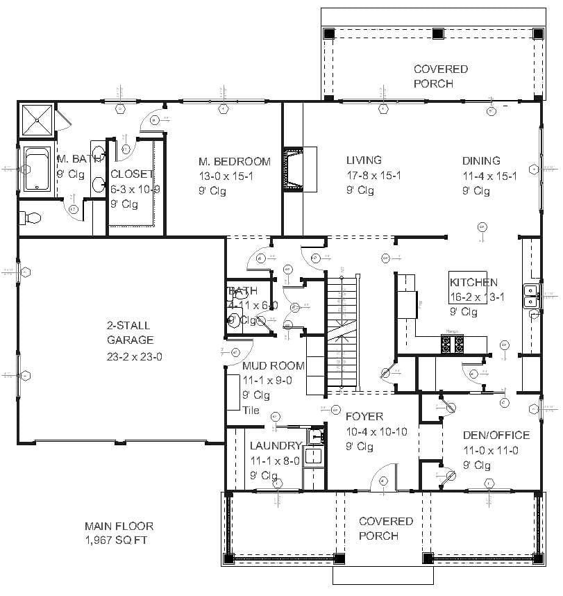 Glenview - Home Design and Floor Plan - SketchPad House Plans