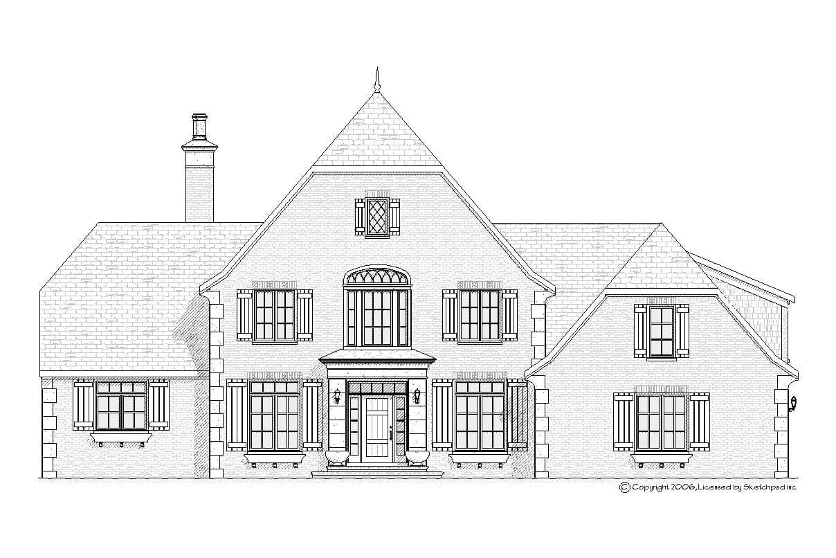 Hampton - Home Design and Floor Plan - SketchPad House Plans