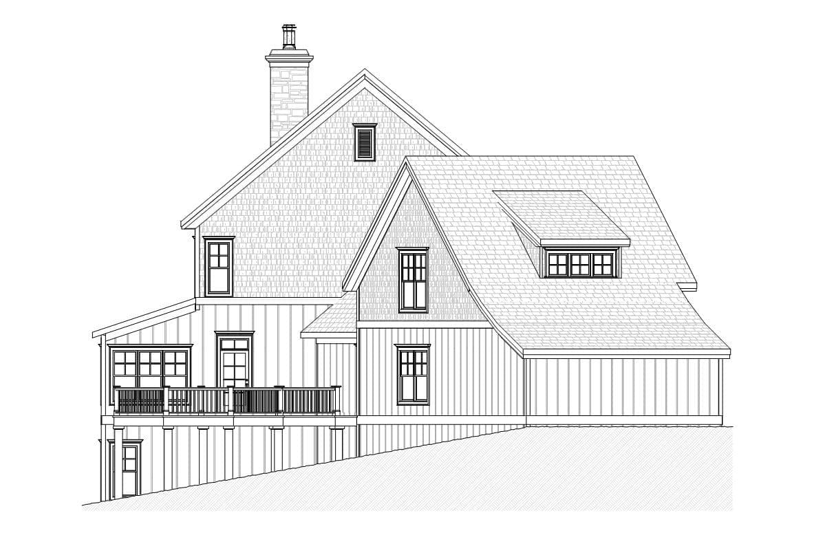 Hawthorne - Home Design and Floor Plan - SketchPad House Plans