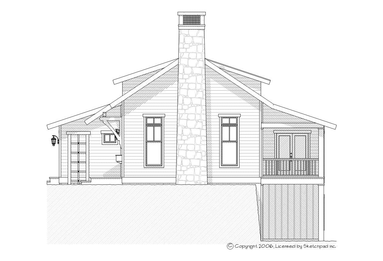 Heron - Home Design and Floor Plan - SketchPad House Plans