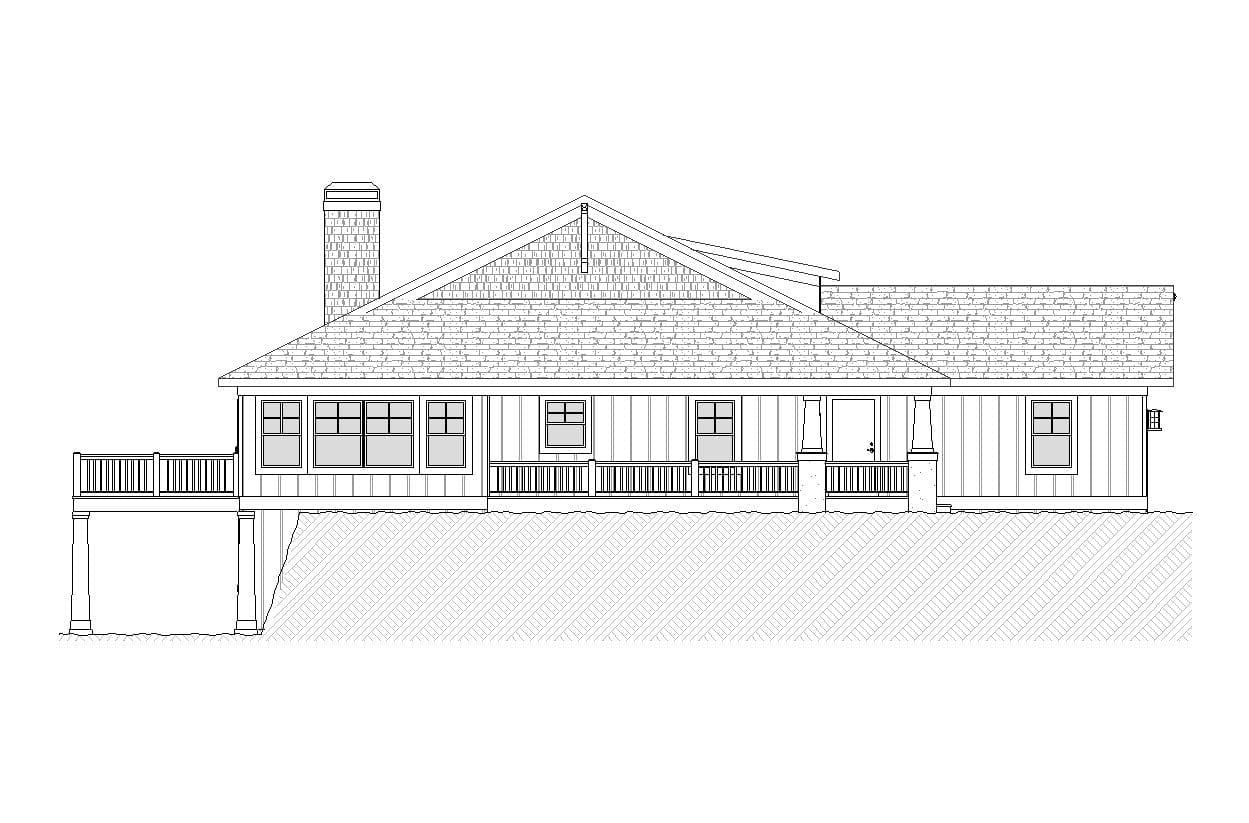 Inglenook - Home Design and Floor Plan - SketchPad House Plans