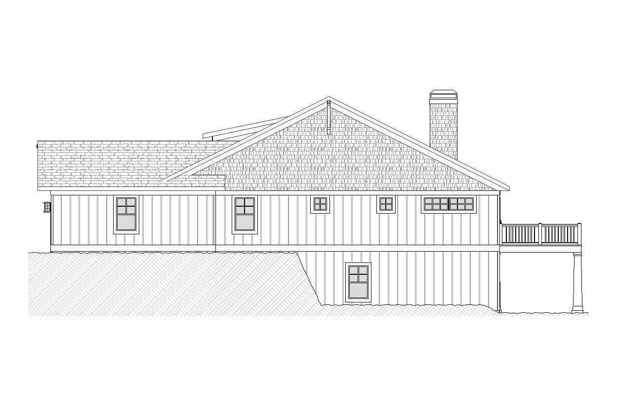 Inglenook - Home Design and Floor Plan - SketchPad House Plans