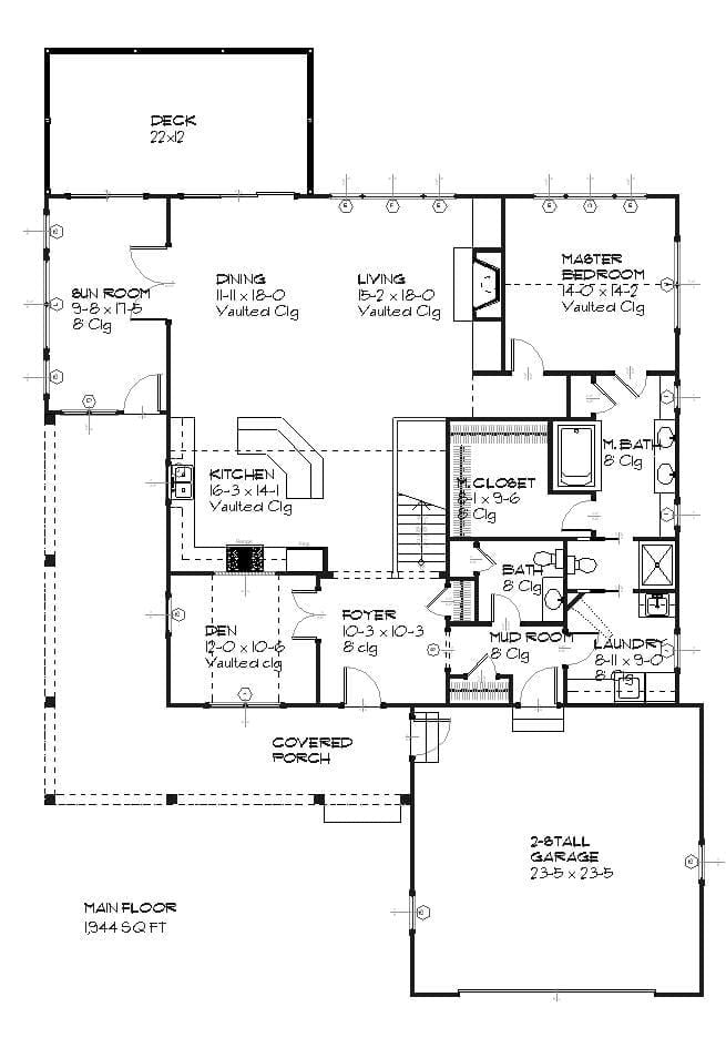Iris - Home Design and Floor Plan - SketchPad House Plans