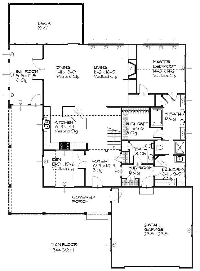 Irvine - Home Design and Floor Plan - SketchPad House Plans