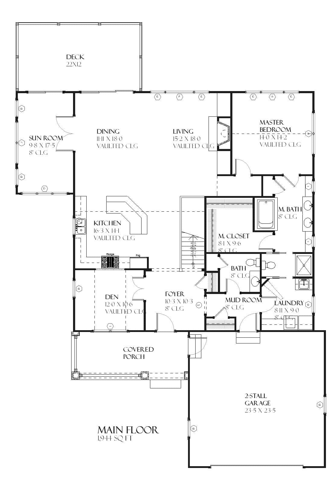 Isle Royale - Home Design and Floor Plan - SketchPad House Plans