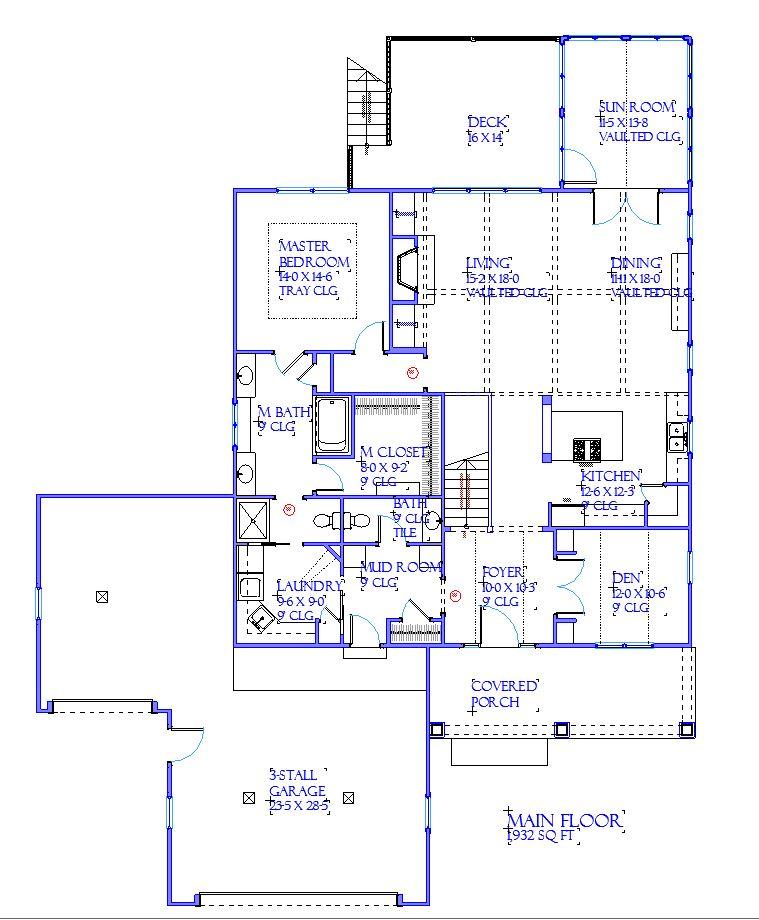 Ithaca - Home Design and Floor Plan - SketchPad House Plans