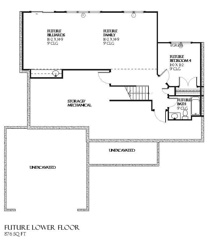 Jasper - Home Design and Floor Plan - SketchPad House Plans