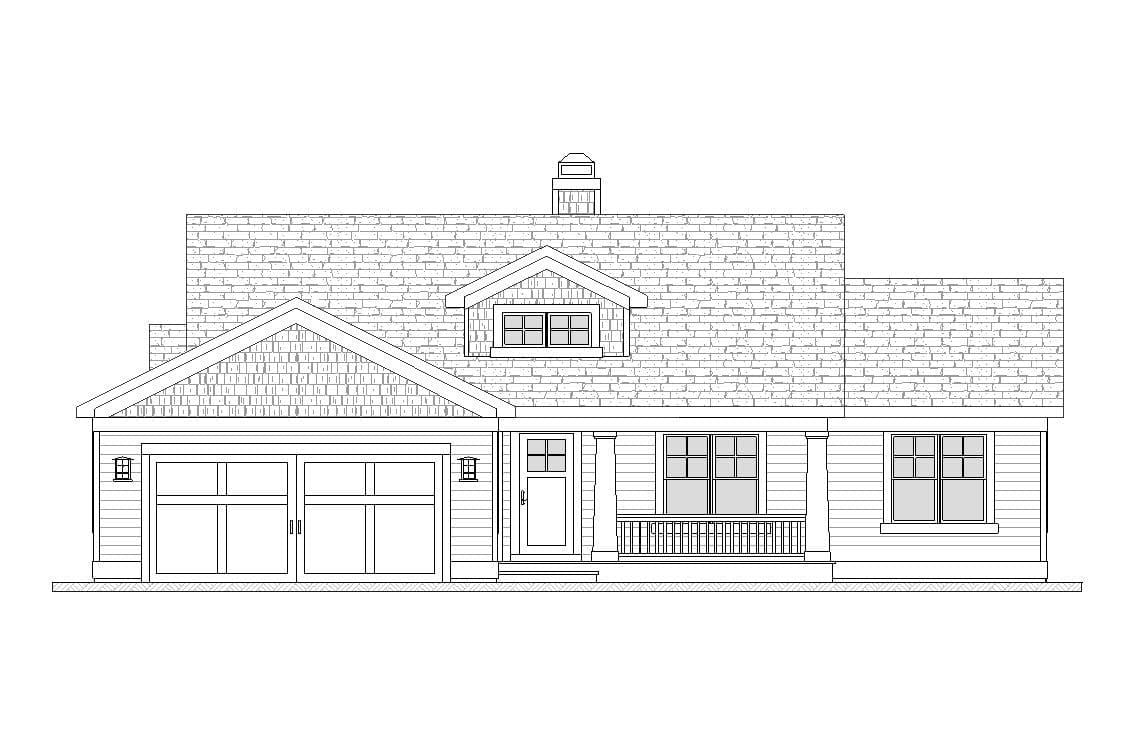 Juniper - Home Design and Floor Plan - SketchPad House Plans