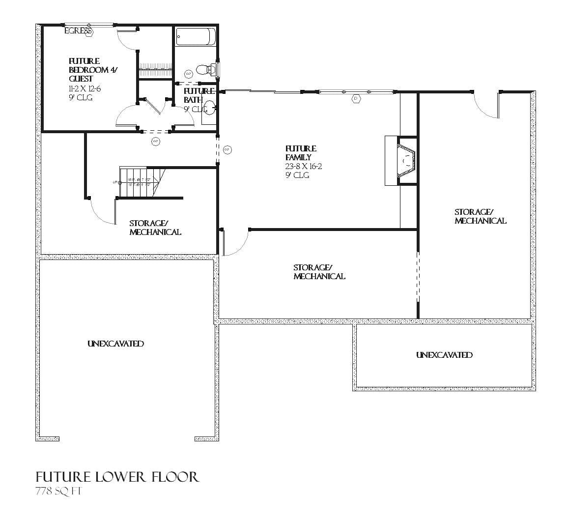 Kehoe - Home Design and Floor Plan - SketchPad House Plans