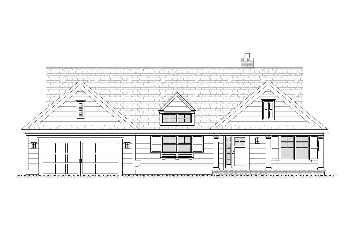 Killington - Home Design and Floor Plan - SketchPad House Plans