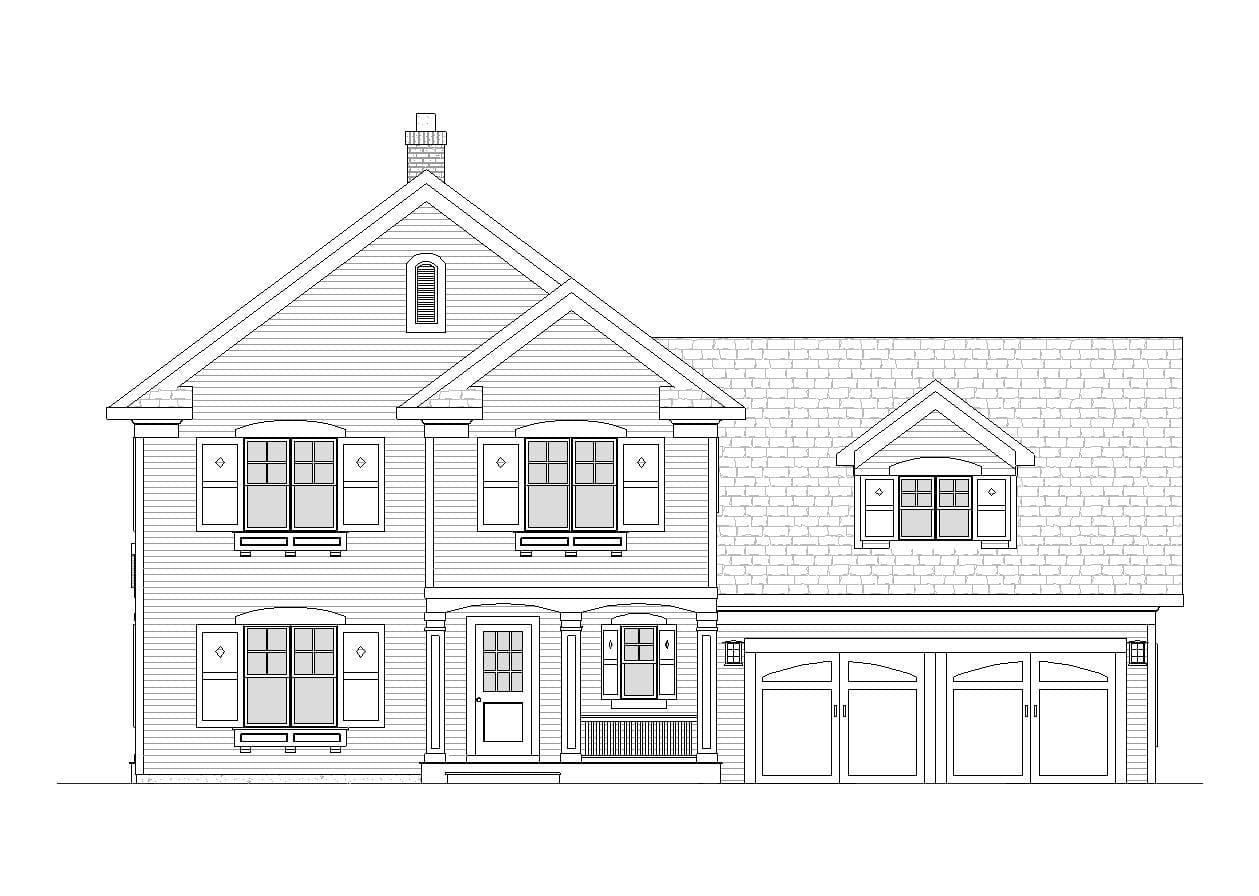 Lenox - Home Design and Floor Plan - SketchPad House Plans