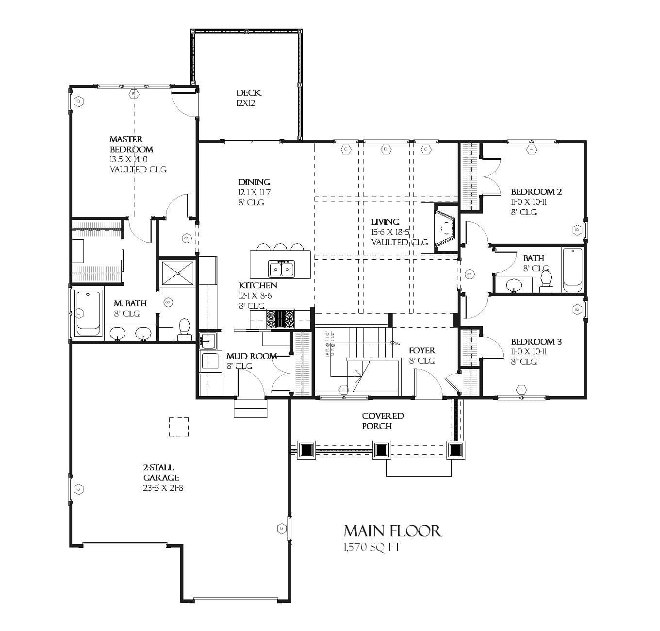 Lilac - Home Design and Floor Plan - SketchPad House Plans