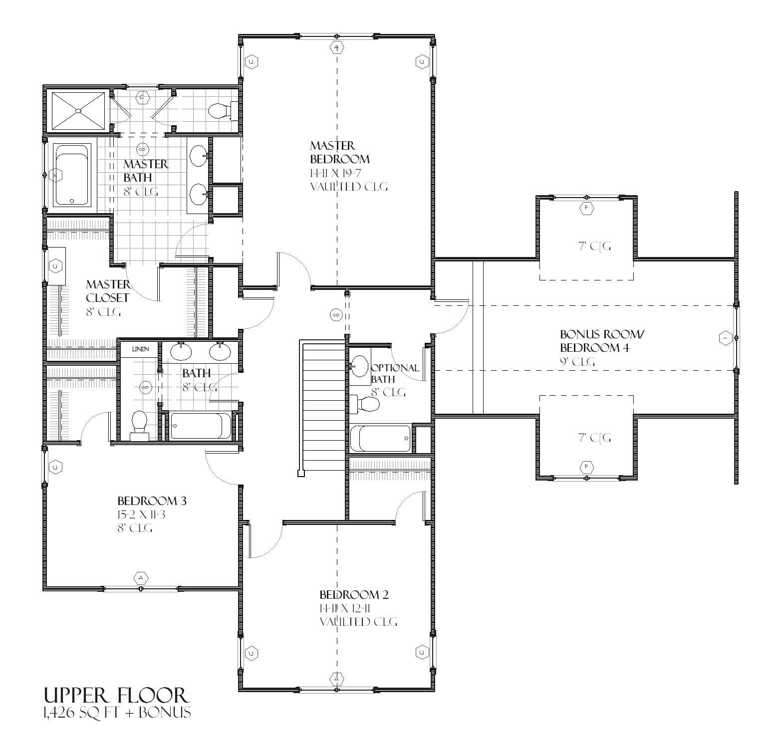 Logan - Home Design and Floor Plan - SketchPad House Plans