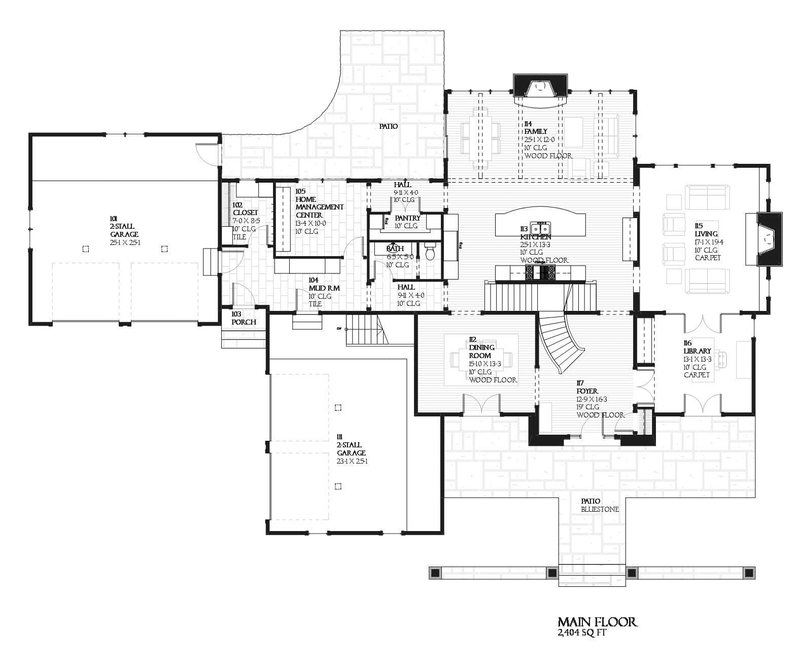 Manchester - Home Design and Floor Plan - SketchPad House Plans