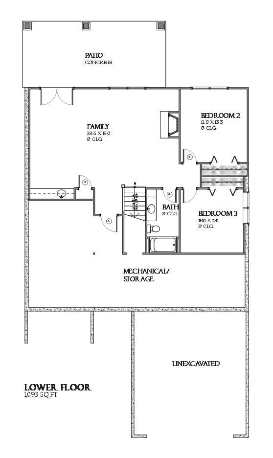 Meadow - Home Design and Floor Plan - SketchPad House Plans
