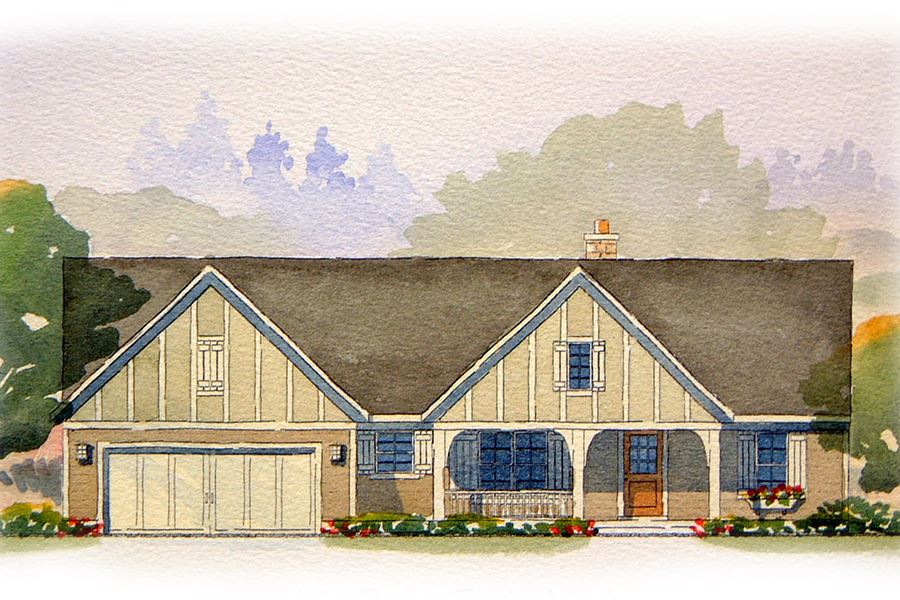 Montana - Home Design and Floor Plan - SketchPad House Plans