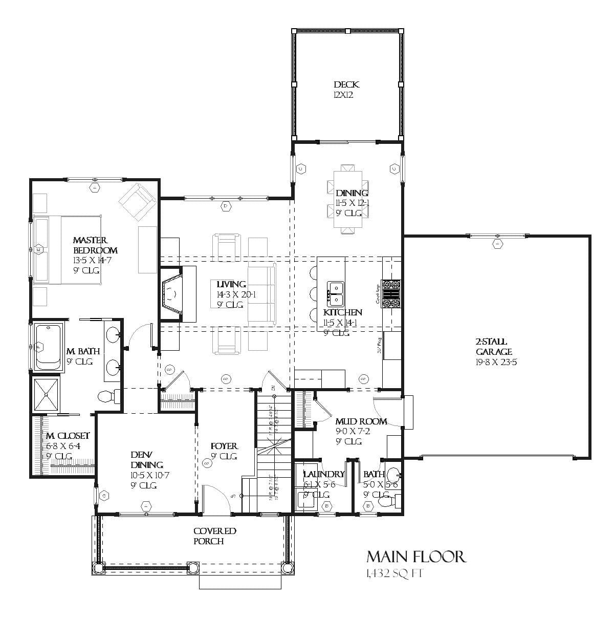 Nance - Home Design and Floor Plan - SketchPad House Plans