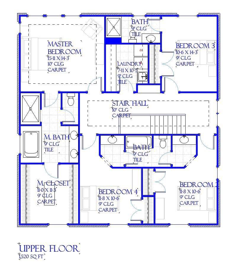 Newport - Home Design and Floor Plan - SketchPad House Plans