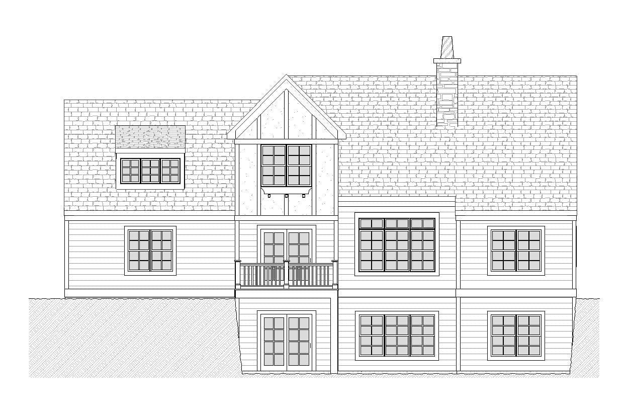 Nouveau - Home Design and Floor Plan - SketchPad House Plans