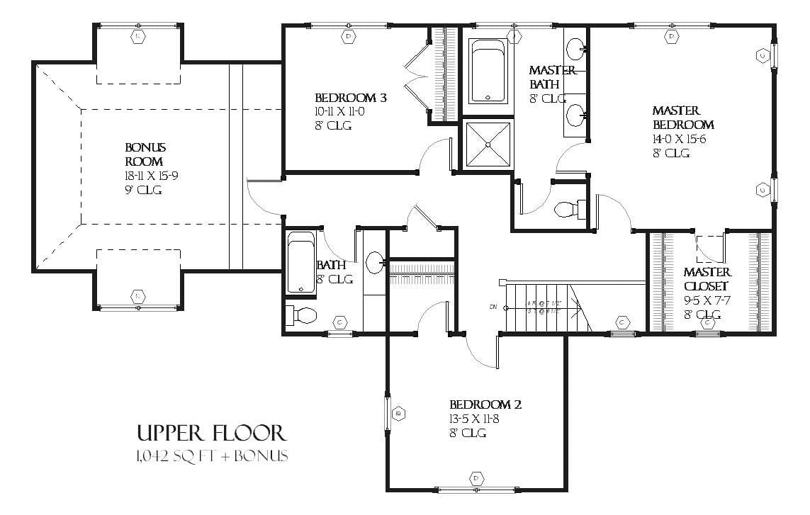 Oceana - Home Design and Floor Plan - SketchPad House Plans