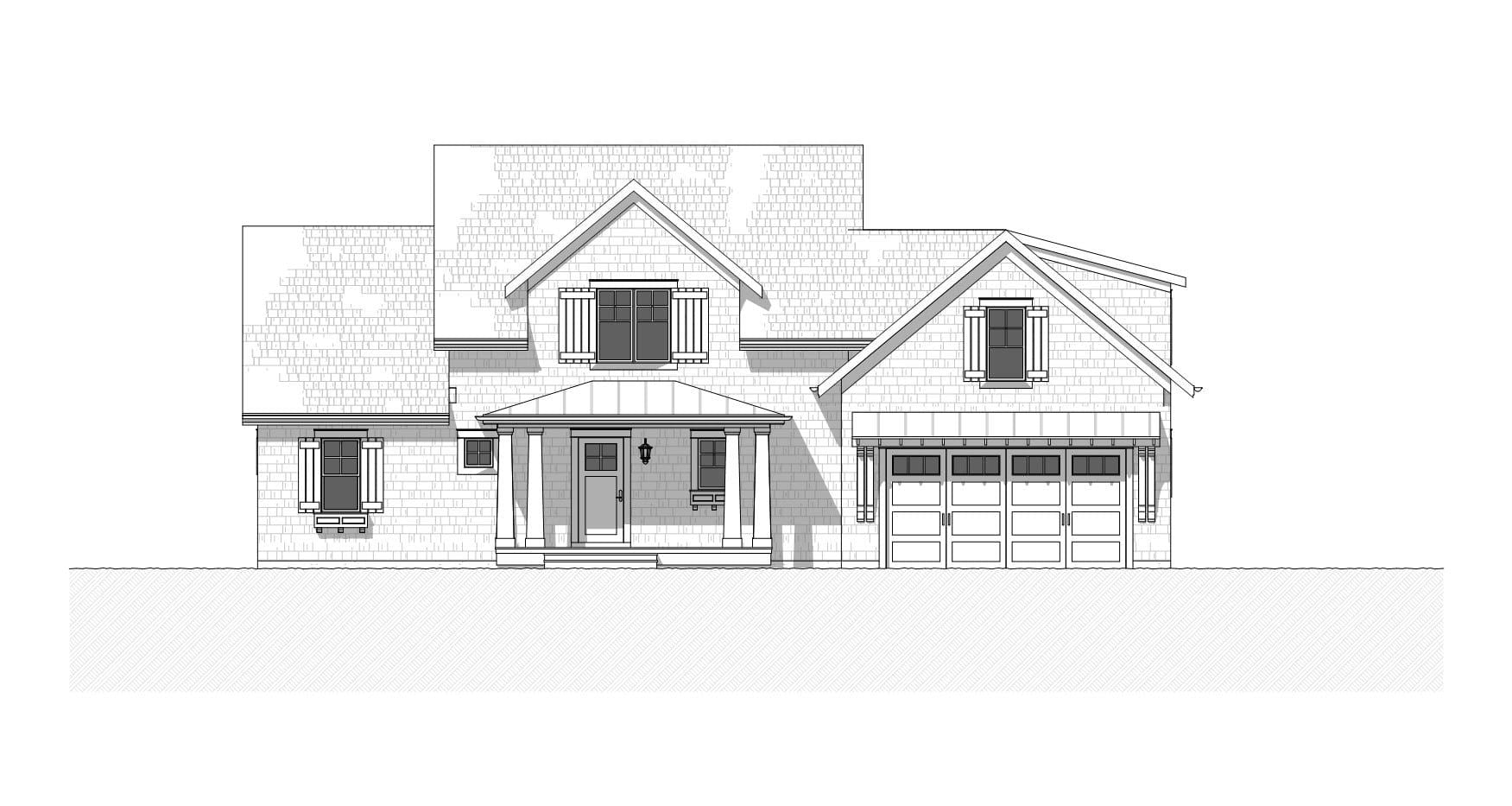 Penwood - Home Design and Floor Plan - SketchPad House Plans