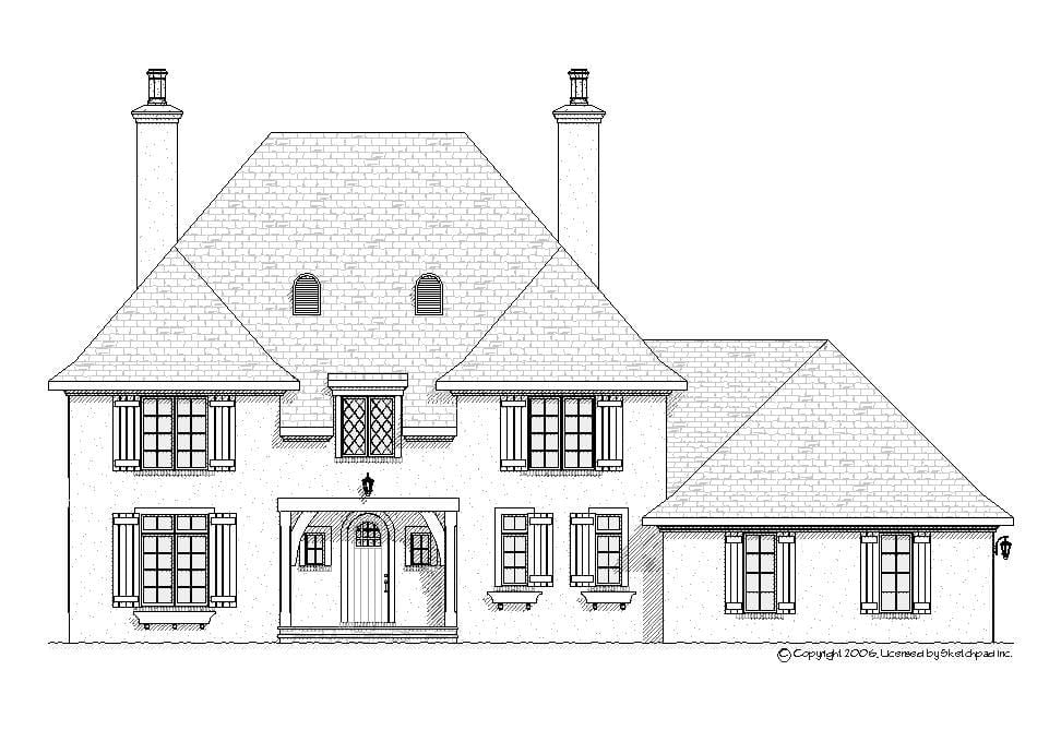Plymouth - Home Design and Floor Plan - SketchPad House Plans