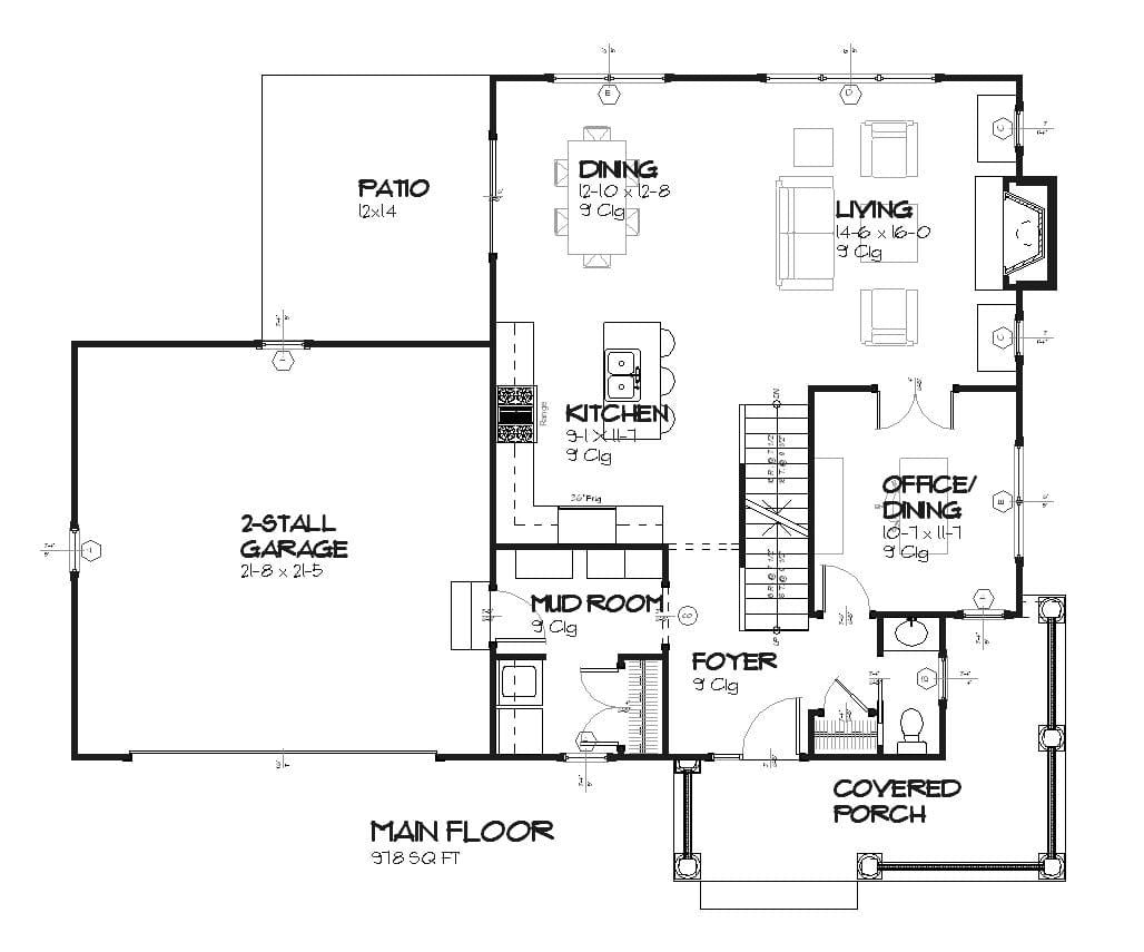 Quail - Home Design and Floor Plan - SketchPad House Plans