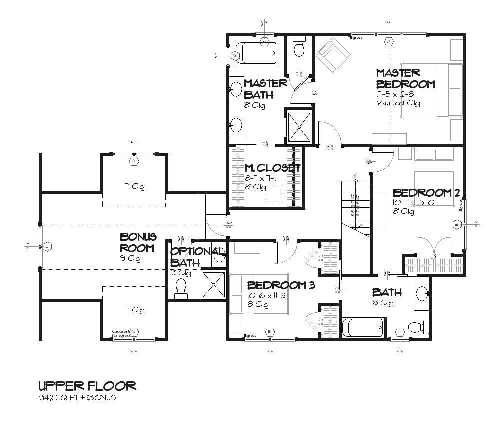 Quail - Home Design and Floor Plan - SketchPad House Plans