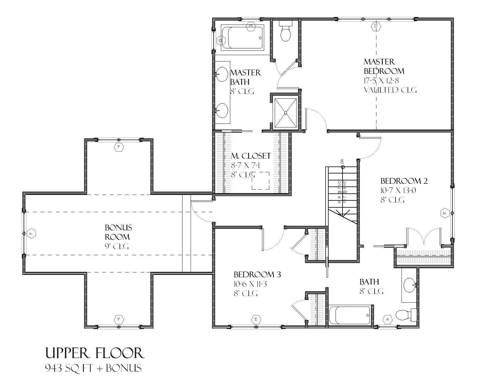 Quincy - Home Design and Floor Plan - SketchPad House Plans