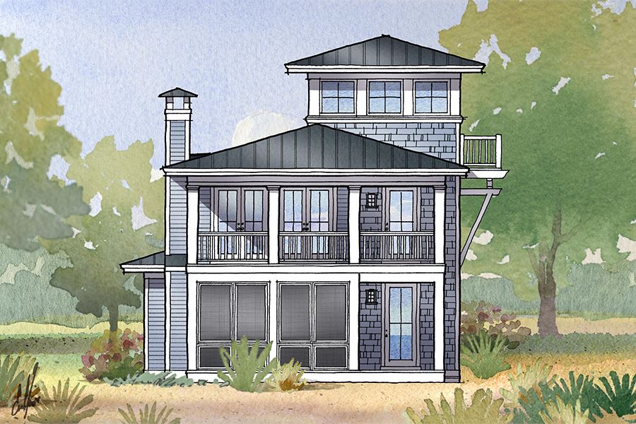 Regatta - Home Design and Floor Plan - SketchPad House Plans