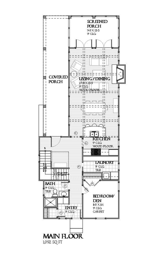 Regatta - Home Design and Floor Plan - SketchPad House Plans