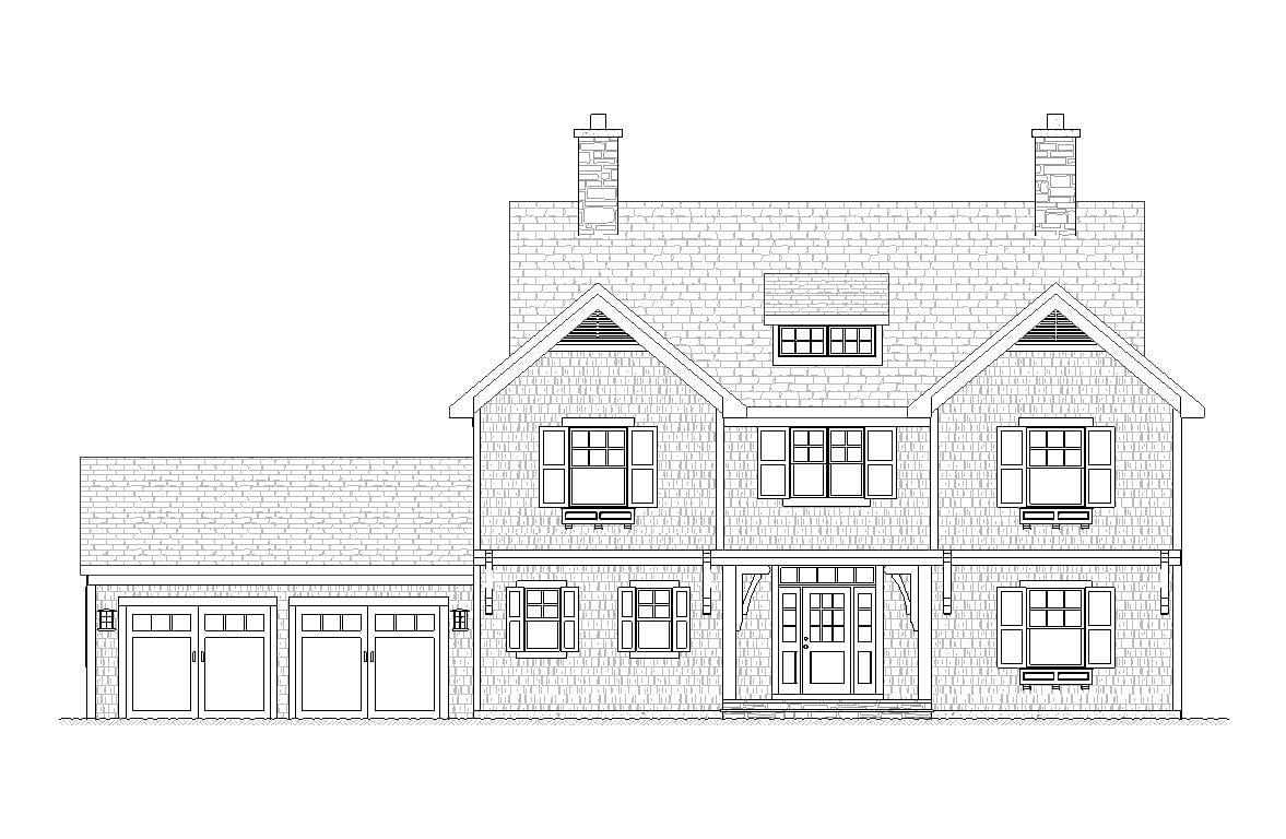 Reston - Home Design and Floor Plan - SketchPad House Plans