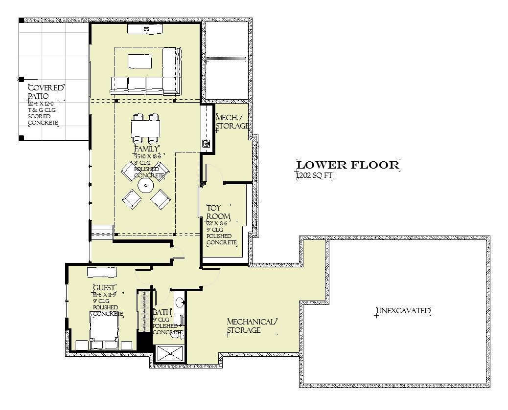 Ridgeview - Home Design and Floor Plan - SketchPad House Plans