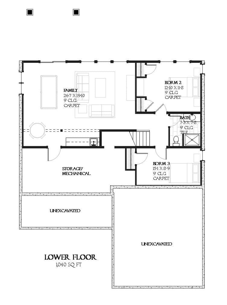 Riverbend - Home Design and Floor Plan - SketchPad House Plans