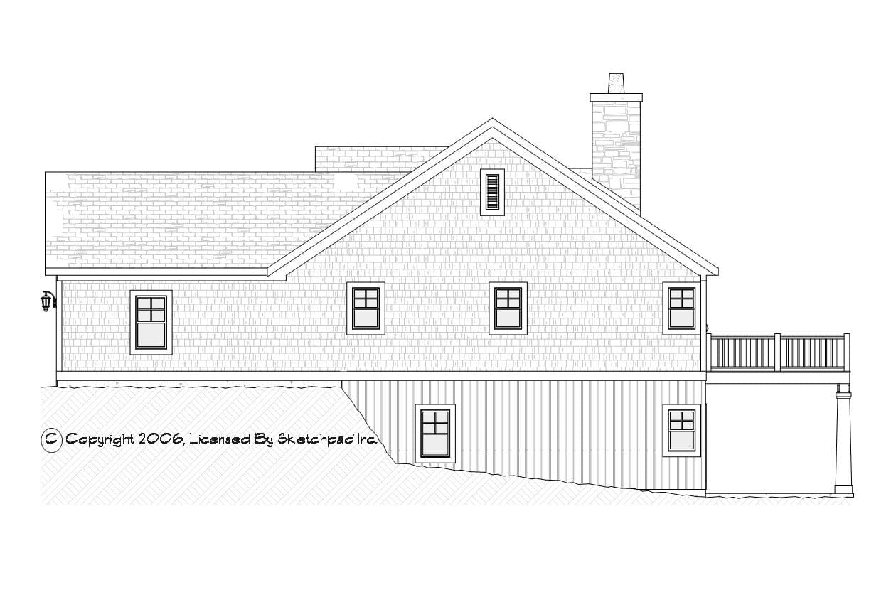 Riverbend - Home Design and Floor Plan - SketchPad House Plans