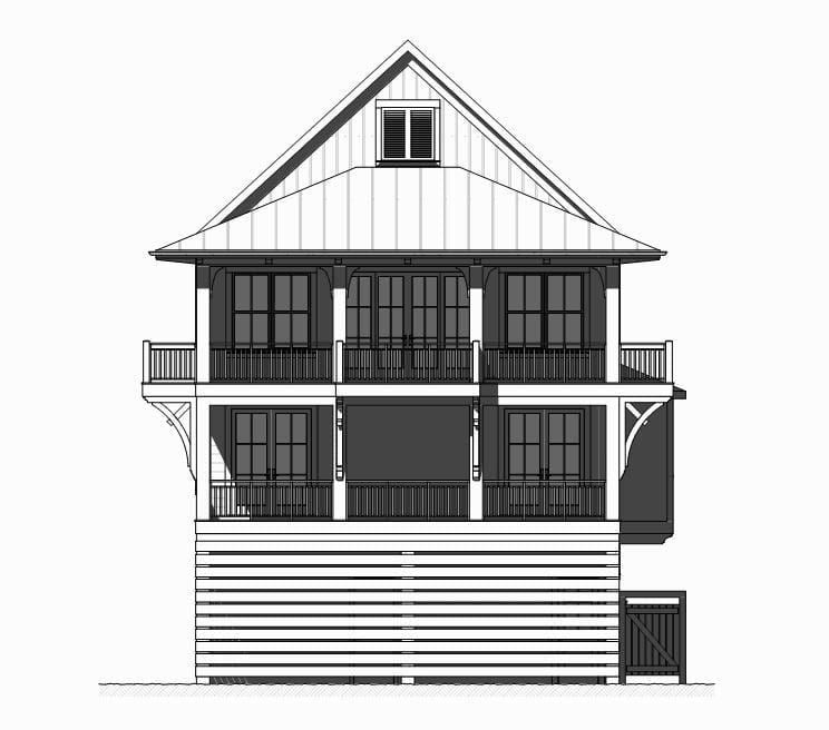 Rosemary - Home Design and Floor Plan - SketchPad House Plans